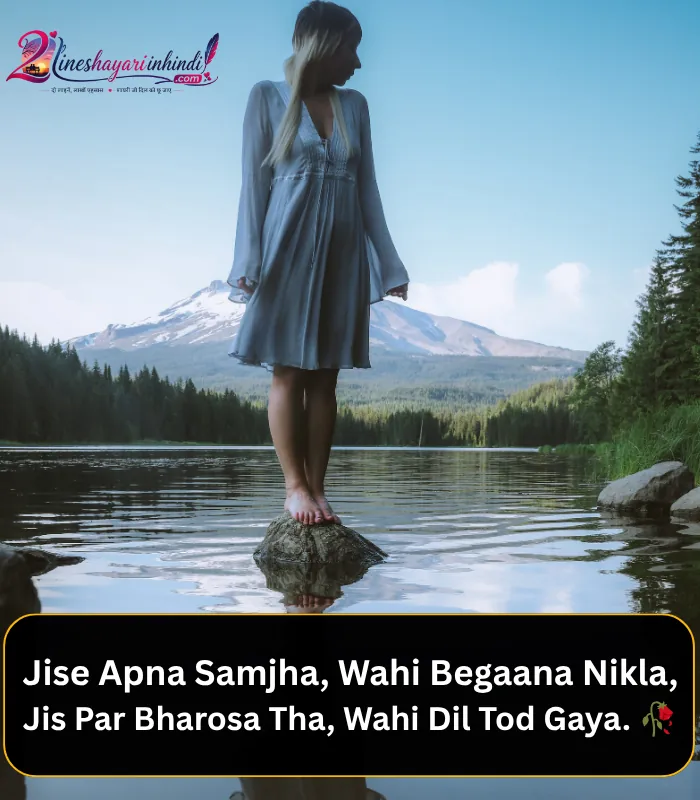 Heart Broken Shayari in English